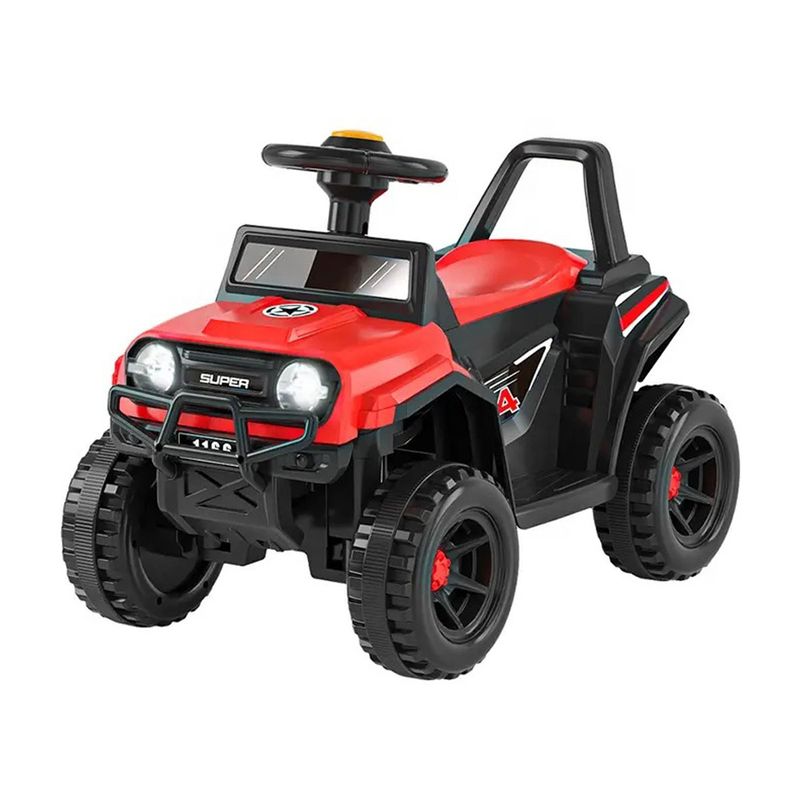 GENERICO - Carrito Buggy Para Niños Música Luces 4x4 Rojo