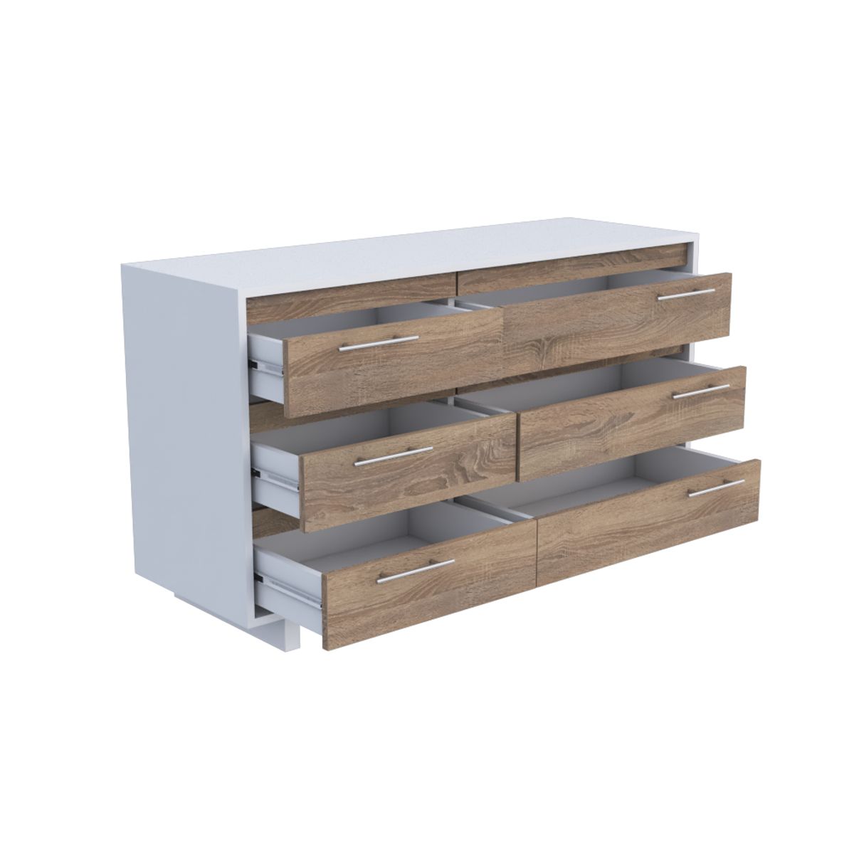 MUEBLES MACRUMO - Cómoda Oporto 6 cajones