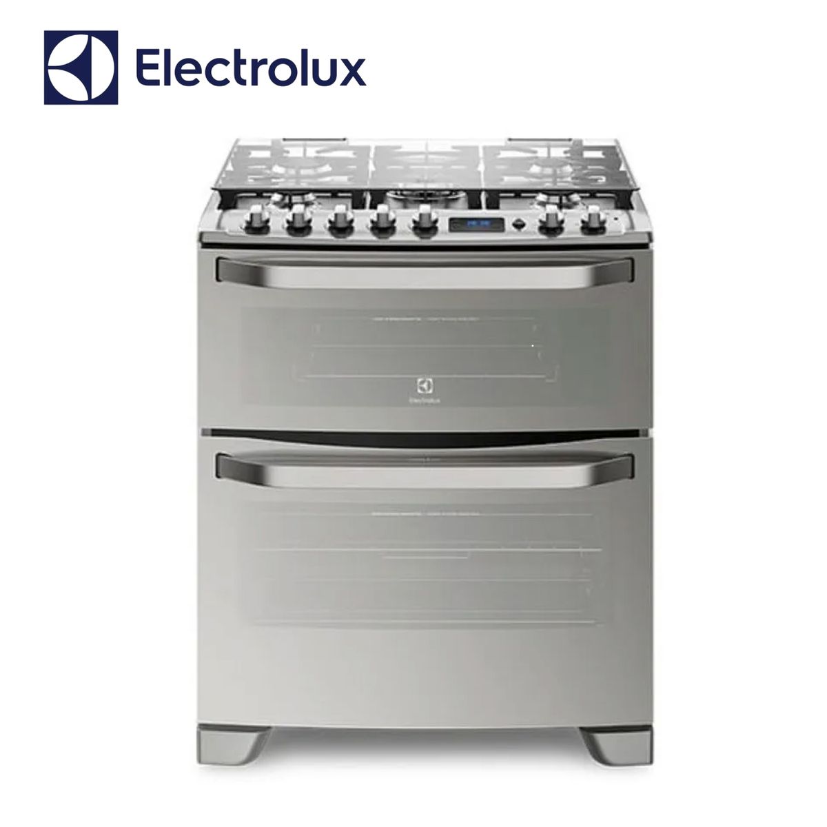 ELECTROLUX - COCINA CON DOBLE HORNO Y TRIPLE LLAMA 5 QUEMADORES 76DXR ELECTROLUX