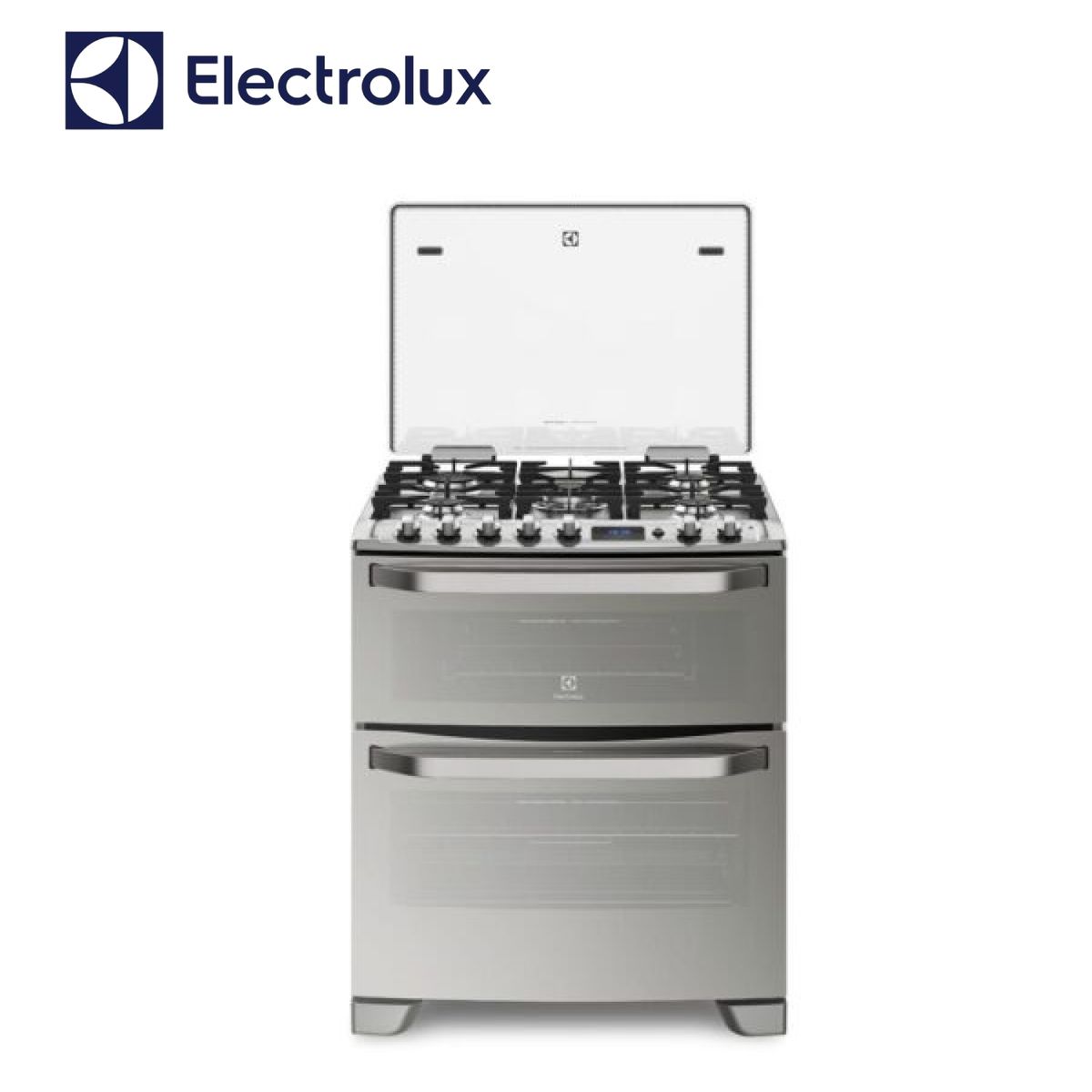 ELECTROLUX - COCINA CON DOBLE HORNO Y TRIPLE LLAMA 5 QUEMADORES 76DXR ELECTROLUX