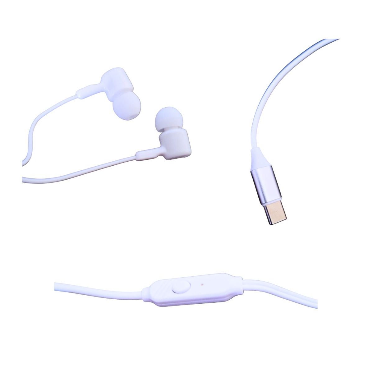 EWTTO - Audífonos Intra-auriculares Tipo C Ewtto ET-A1046MC Blanco