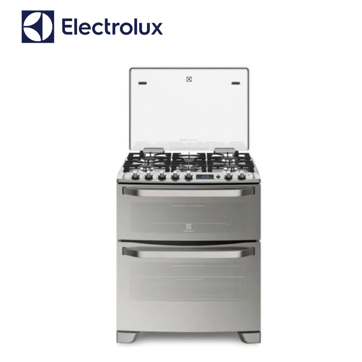 ELECTROLUX - COCINA CON DOBLE HORNO Y TRIPLE LLAMA 5 QUEMADORES 76DXR ELECTROLUX