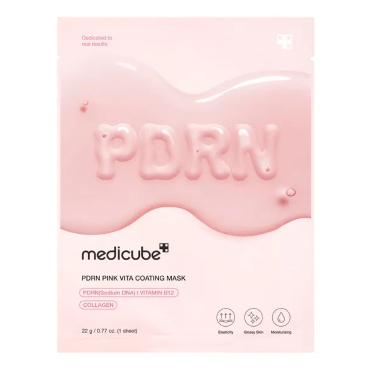 MEDICUBE - MEDICUBE PDRN PINK VITA COATING MASK 1EA