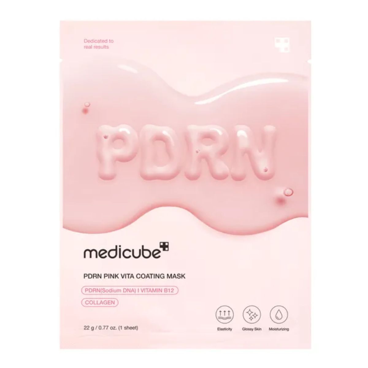 MEDICUBE - MEDICUBE PDRN PINK VITA COATING MASK 1EA