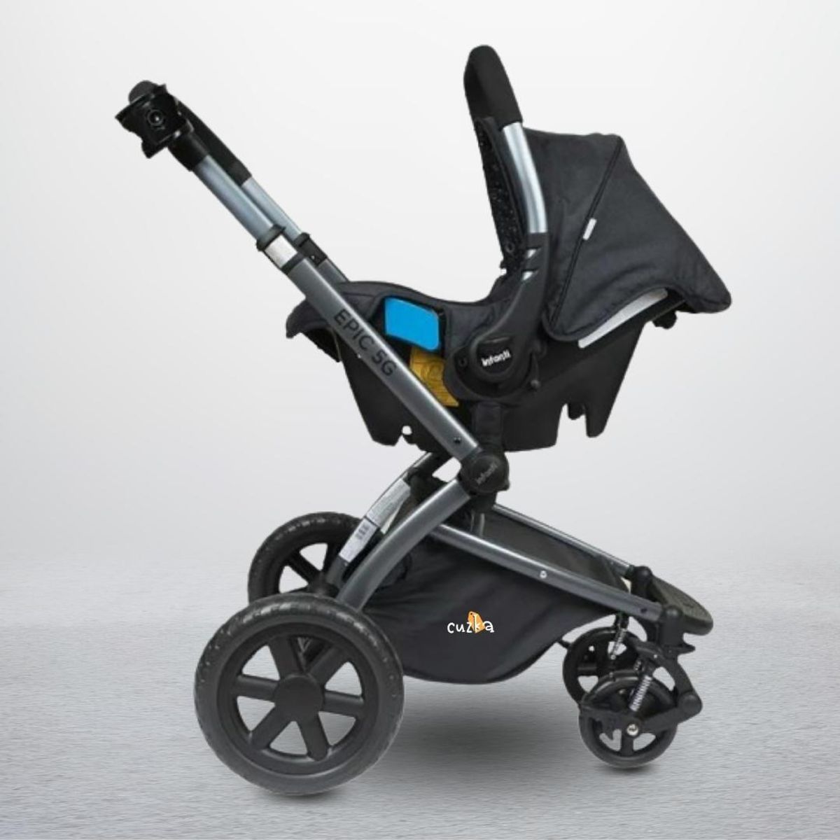 INFANTI - Coche Travel System para Bebé «EPIC 5G» Black