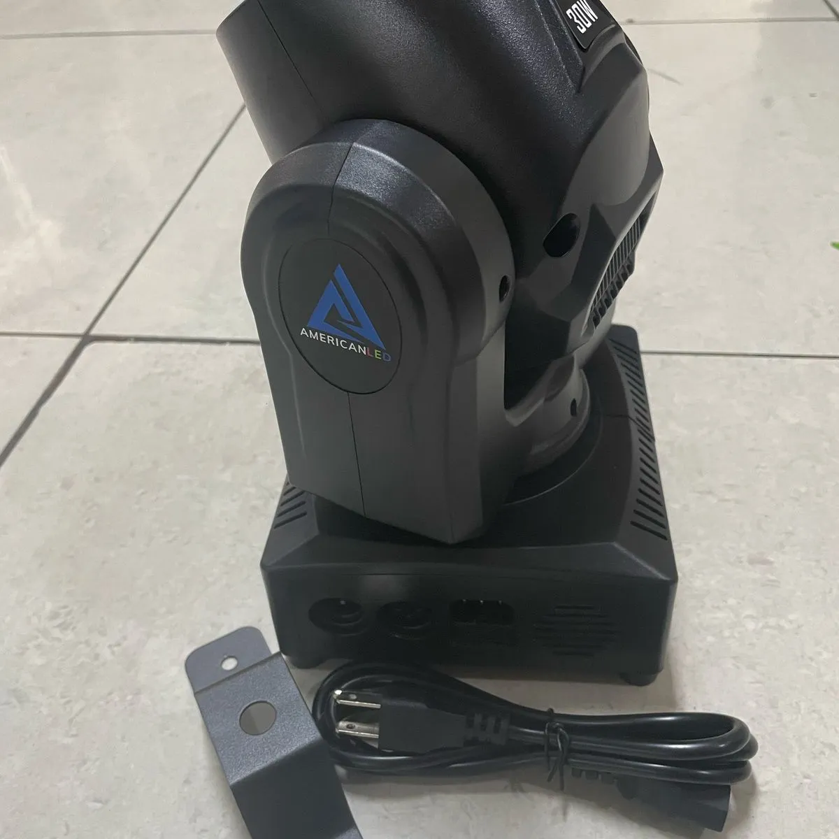 GENERICO - CABEZA MÓVIL SPOT 60W CON ARGOLLA LED