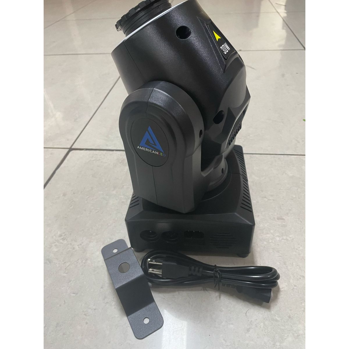 GENERICO - CABEZA MÓVIL SPOT 60W CON ARGOLLA LED