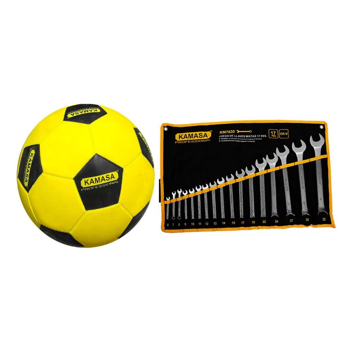 KAMASA - Juego de Alicates Aislante CR-V 3 Pzs KM2167 Kamasa + Pelota