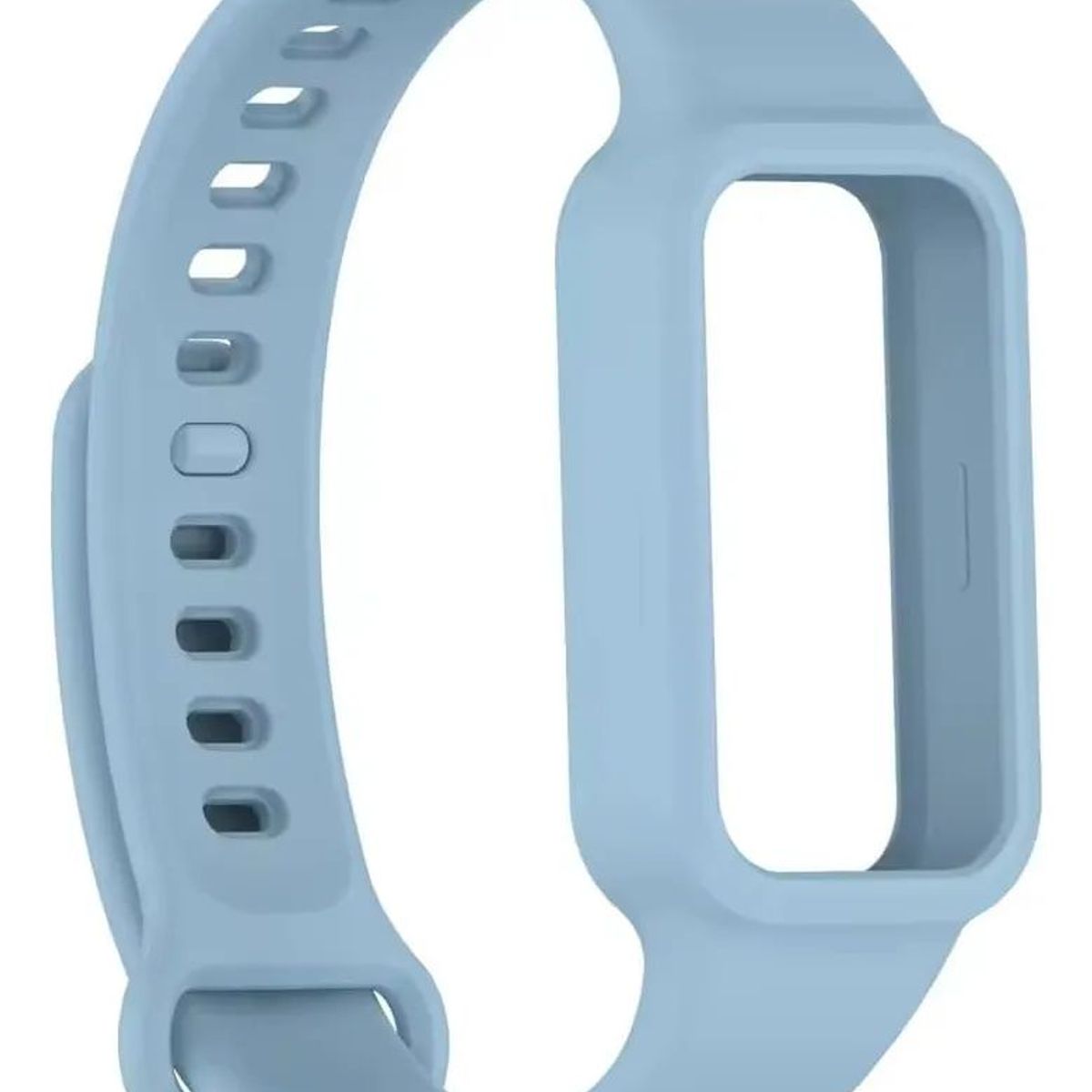 GENERICO - CORREA PARA REDMI SMART BAND 3 - XIAOMI SMART BAND 9 ACTIVE AZUL ACERO