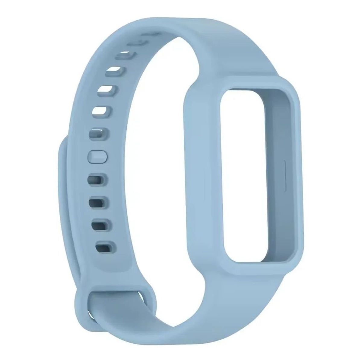 GENERICO - CORREA PARA REDMI SMART BAND 3 - XIAOMI SMART BAND 9 ACTIVE AZUL ACERO