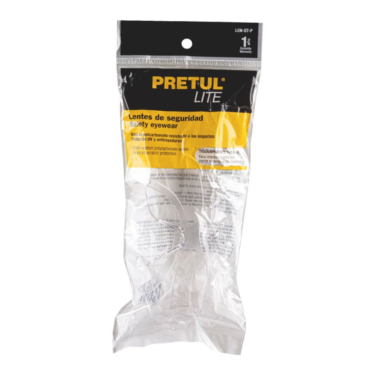 PRETUL - Lentes de seguridad transparentes Pretul - 20401