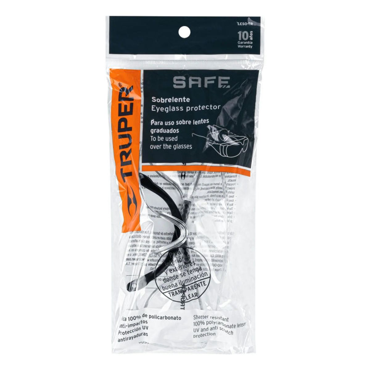 TRUPER - Sobrelentes de seguridad transparentes Truper Safe - 14308