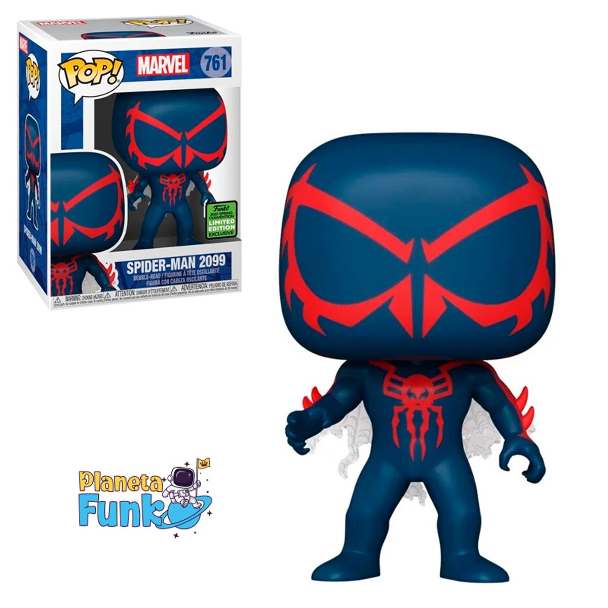 FUNKO - MARVEL SPIDER-MAN 2099 FUNKO POP 761 EXCLUSIVO