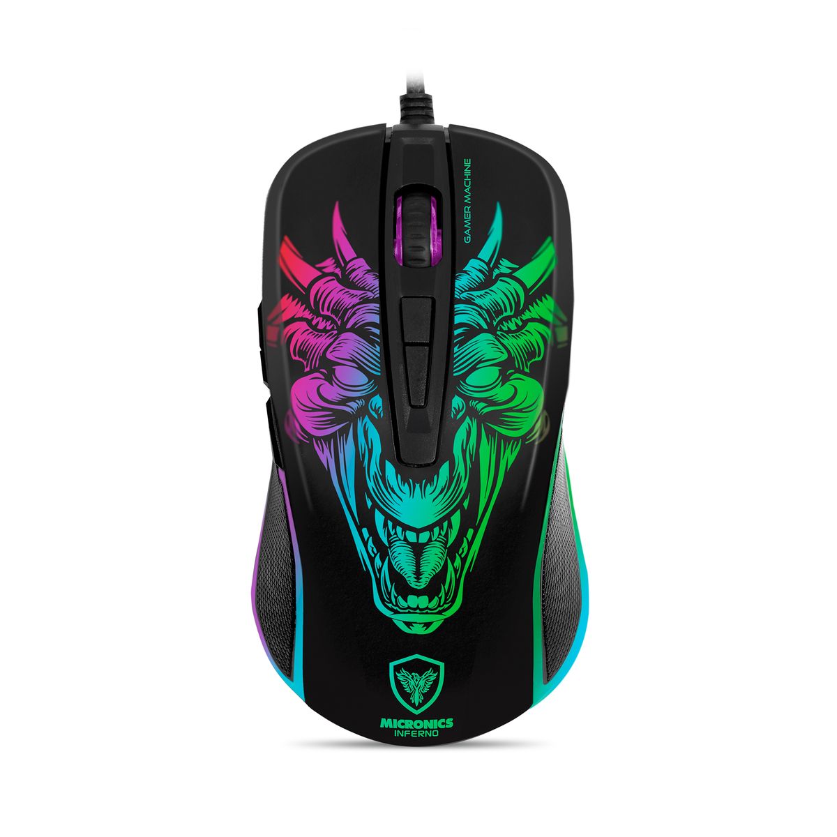 MICRONICS - Mouse Gamer RGB 7B 7200DPI Micronics Inferno MIC M816