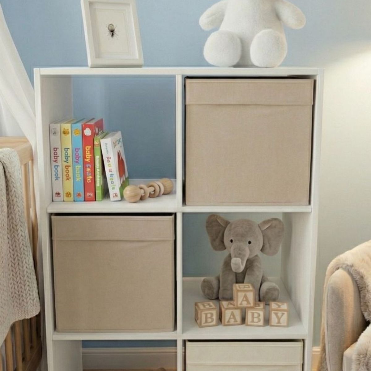 GENERICO - ESTANTE 6 CUBOS - SOLAR WHITE