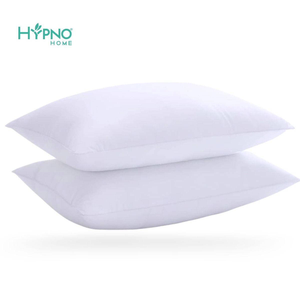 HYPNO HOME - Pack x2 Almohadas 50x70cm Microfibra Siliconada 1200g cu