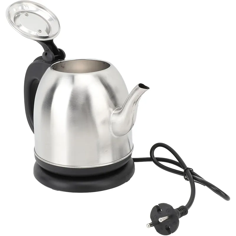 OEM - Hervidor De Agua Eléctrico 1200mL 1350W Retro De Acero Inoxidable
