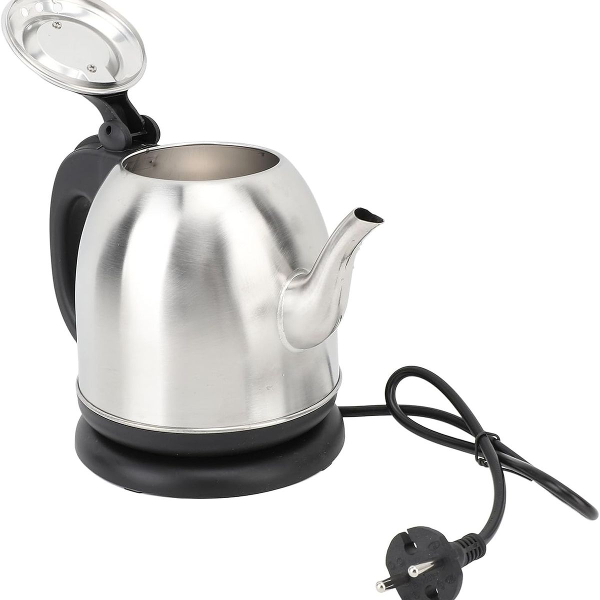 OEM - Hervidor De Agua Eléctrico 1200mL 1350W Retro De Acero Inoxidable