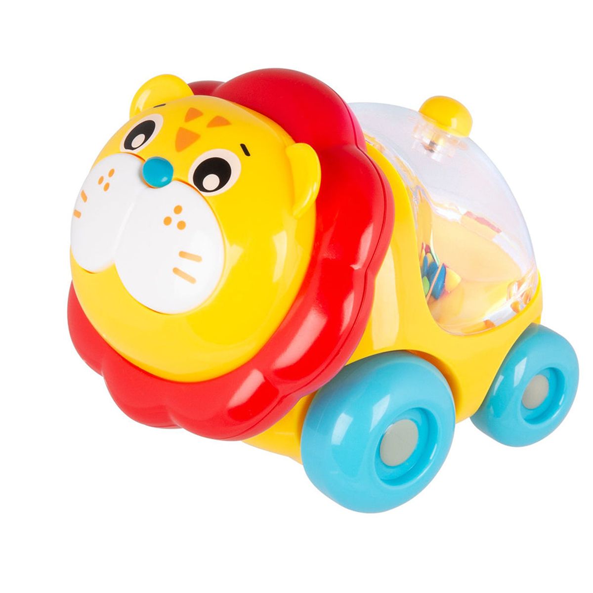 PLAYGRO - 6389066 Rattle Racer Leon Rugiente