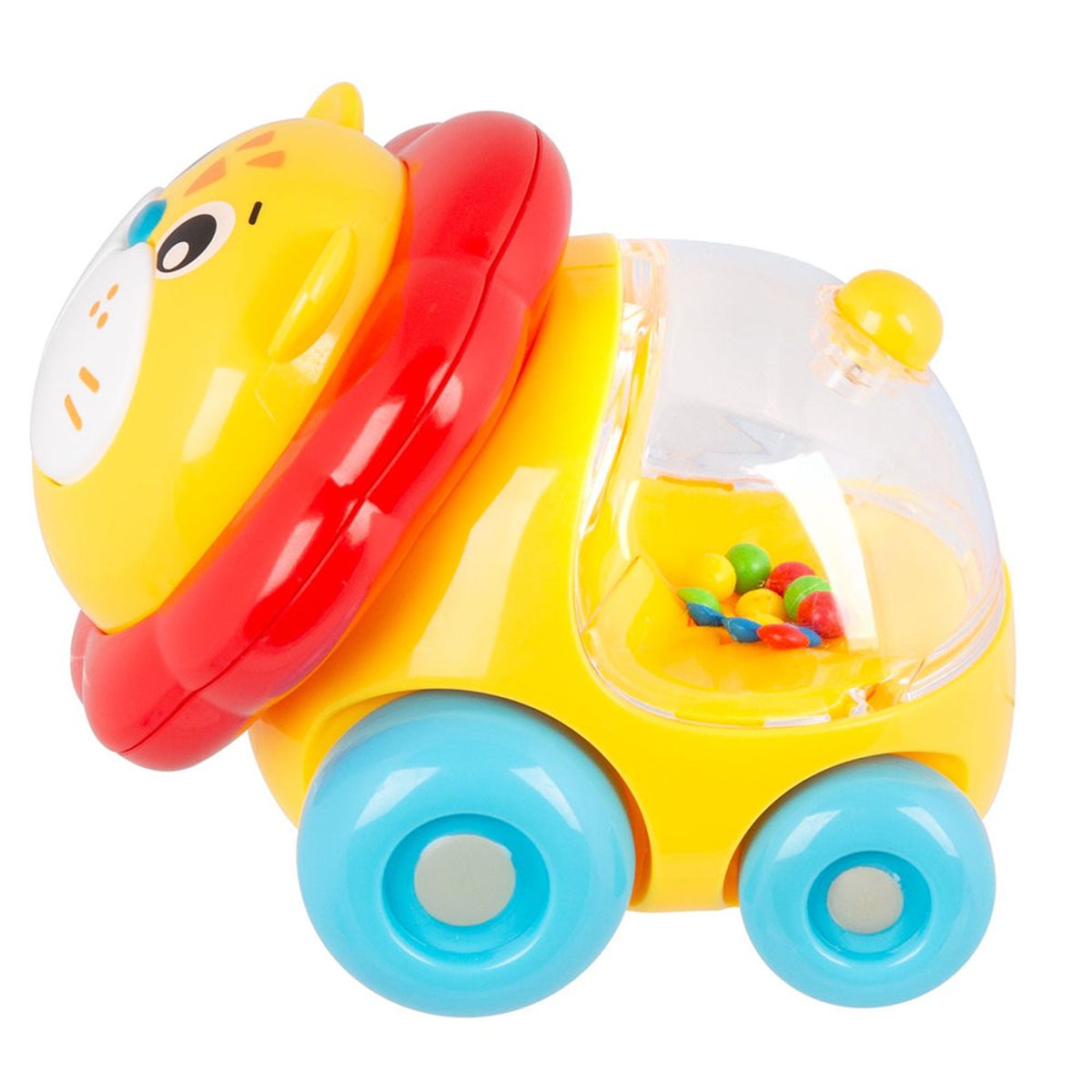 PLAYGRO - 6389066 Rattle Racer Leon Rugiente
