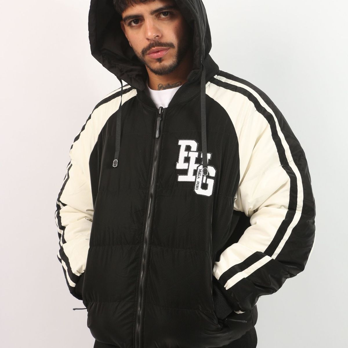 GENERICO - Casaca GENERICO Térmica Motionx Con Capucha Negro