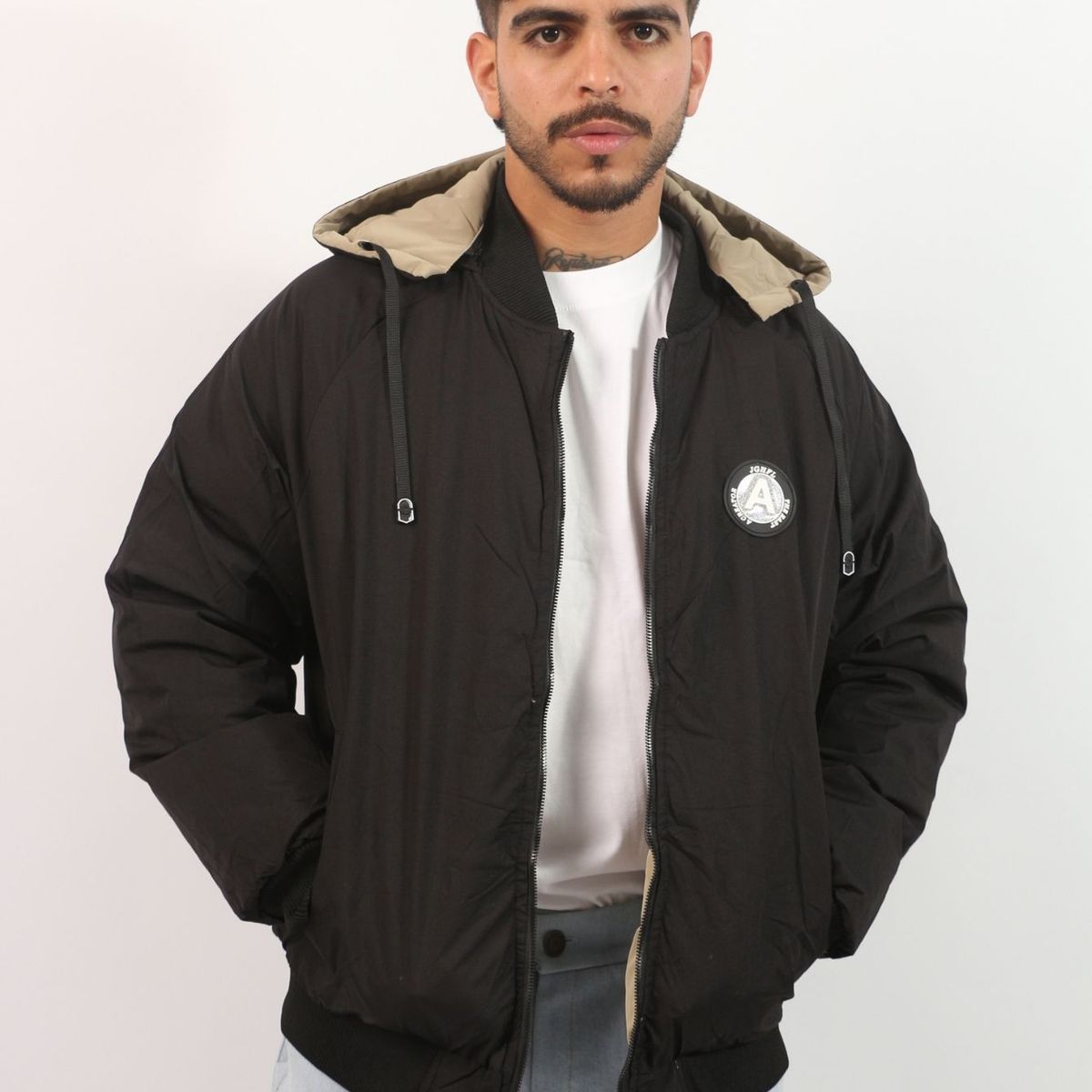 GENERICO - Casaca GENERICO Térmica Motionx Con Capucha Beige