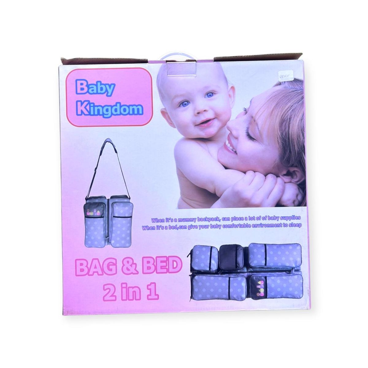 GENERICO - Pañalera cama portatil para bebe - cuna portatil