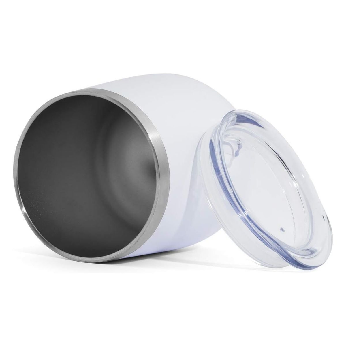 PENTHA - Mug Vaso Térmico para Café 350ml Blanco