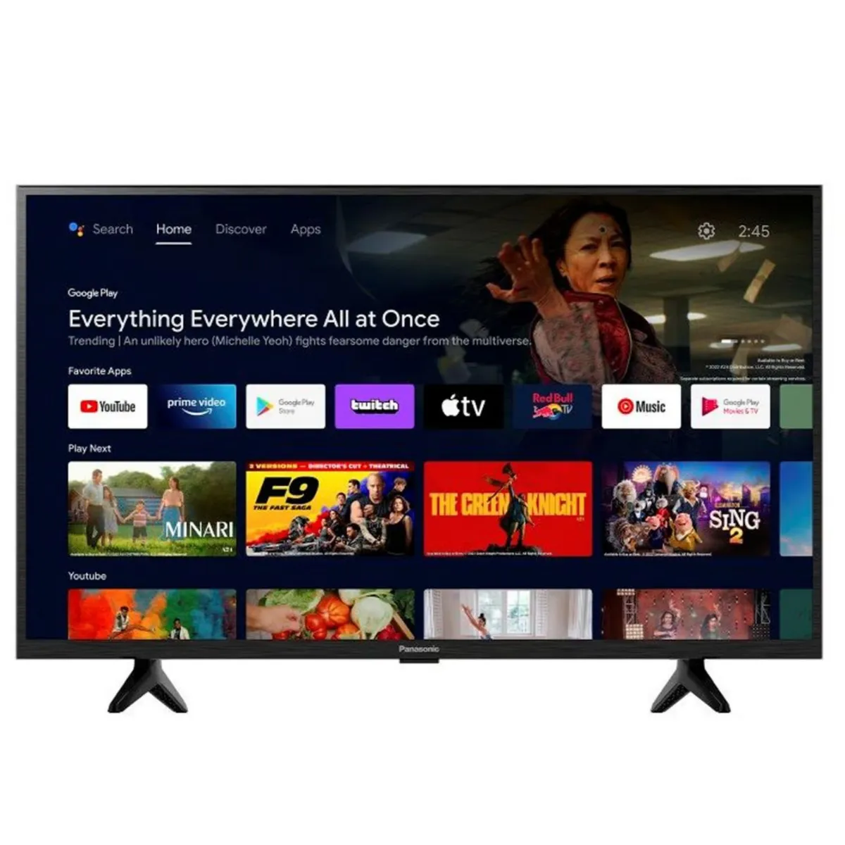 PANASONIC - Televisor Panasonic TC-32MS600P 32 pulgadas HD Smart Google TV