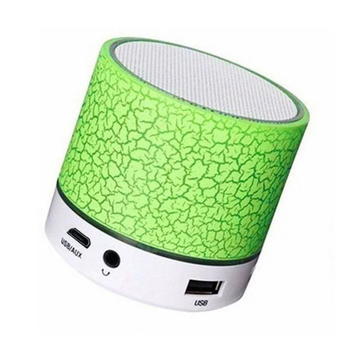 GENERICO - MINI PARLANTE CON LUCES SPEAKER VERDE