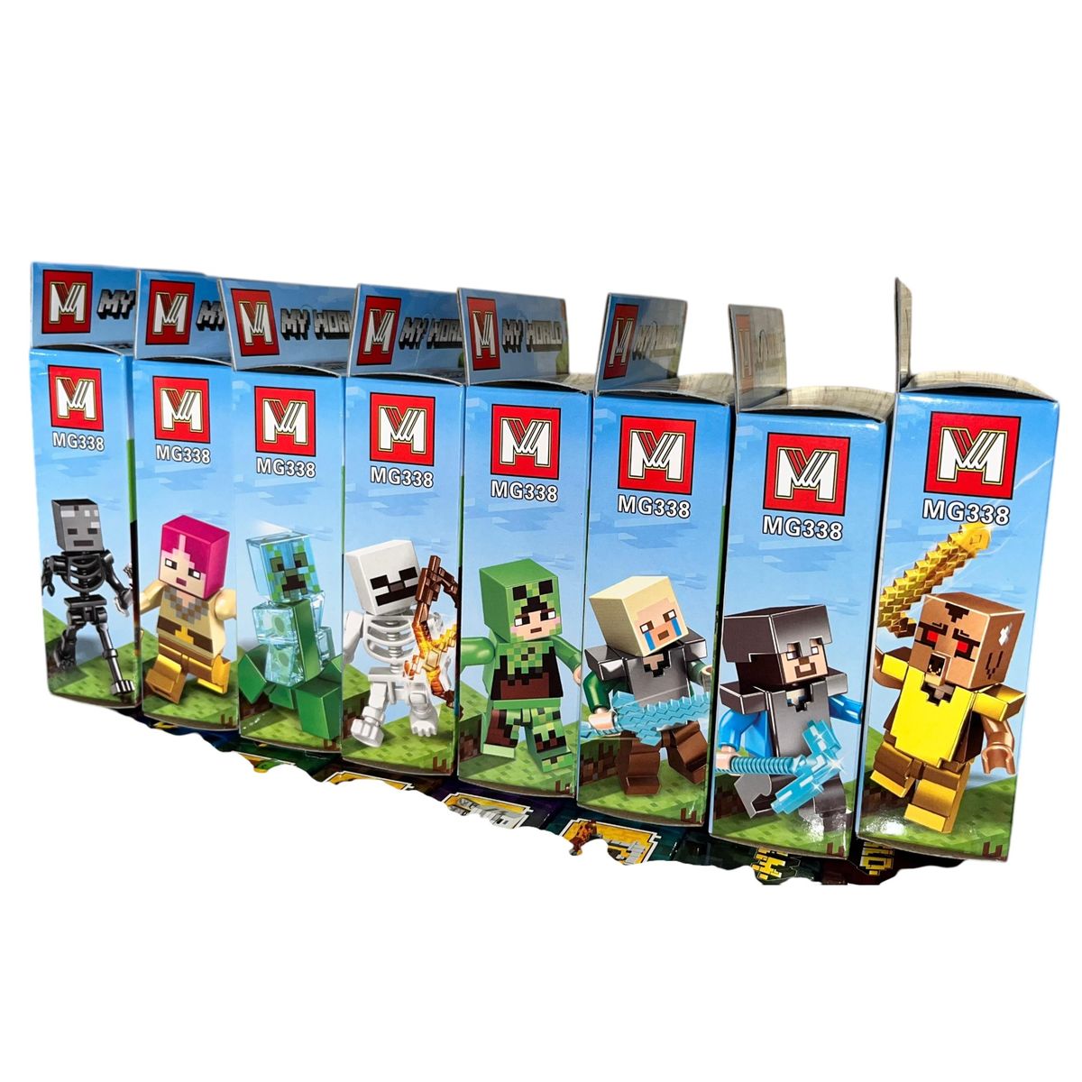 GENERICO - Bloques de Construcción - My World MG338-3 46 piezas