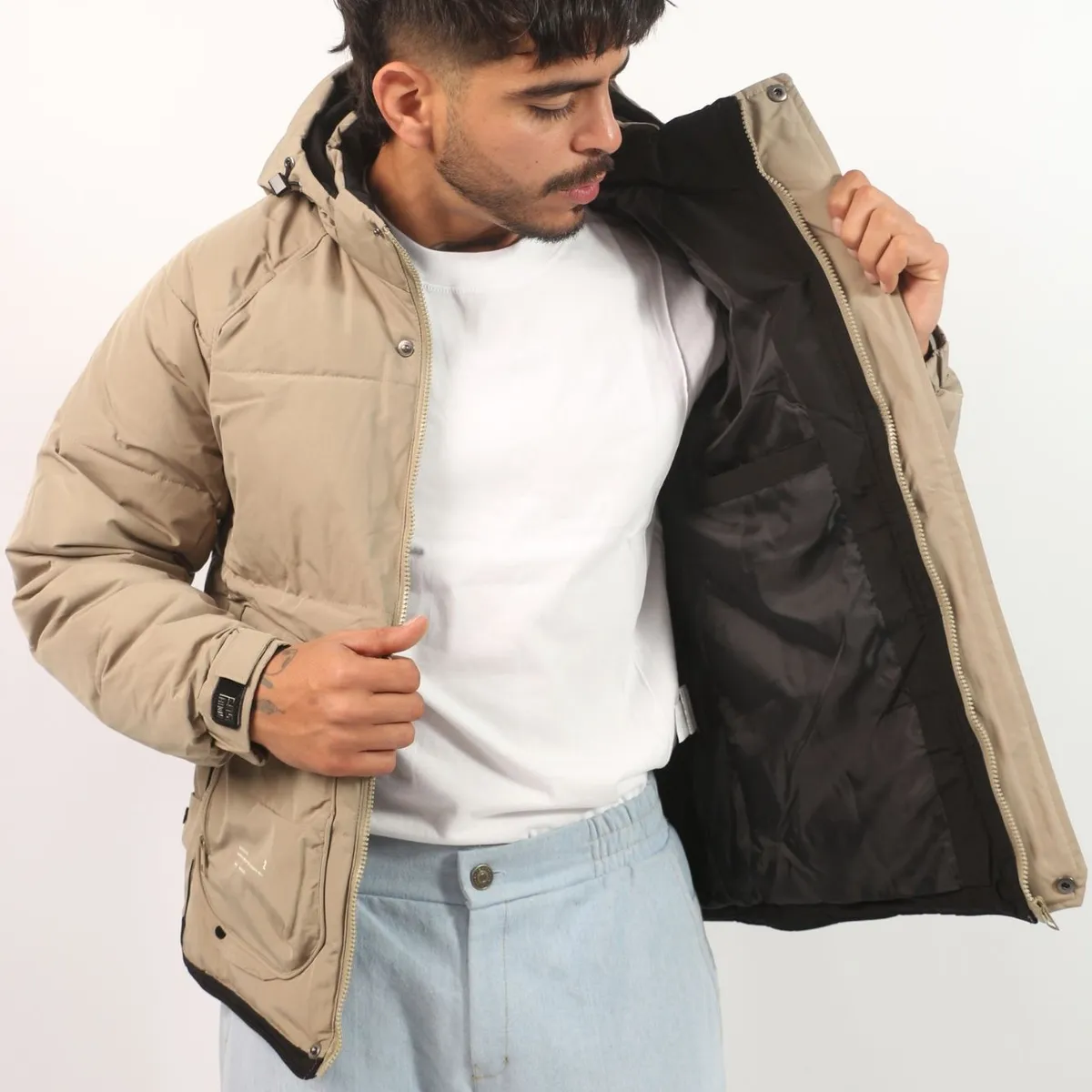 GENERICO - Casaca GENERICO Térmica NORDIC Con Capucha Maiz