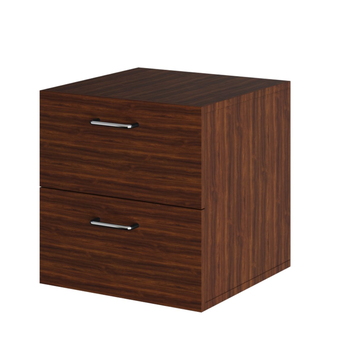 GENERICO - MESA DE NOCHE CON CAJONES - MED BROWN