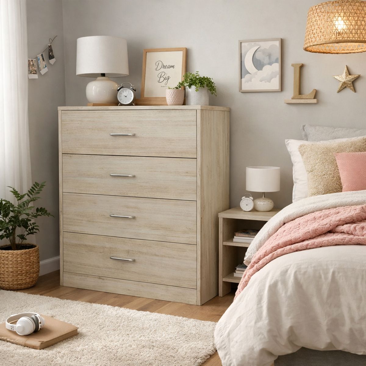 GENERICO - COMODA CON CAJONES - STOBUS PINE