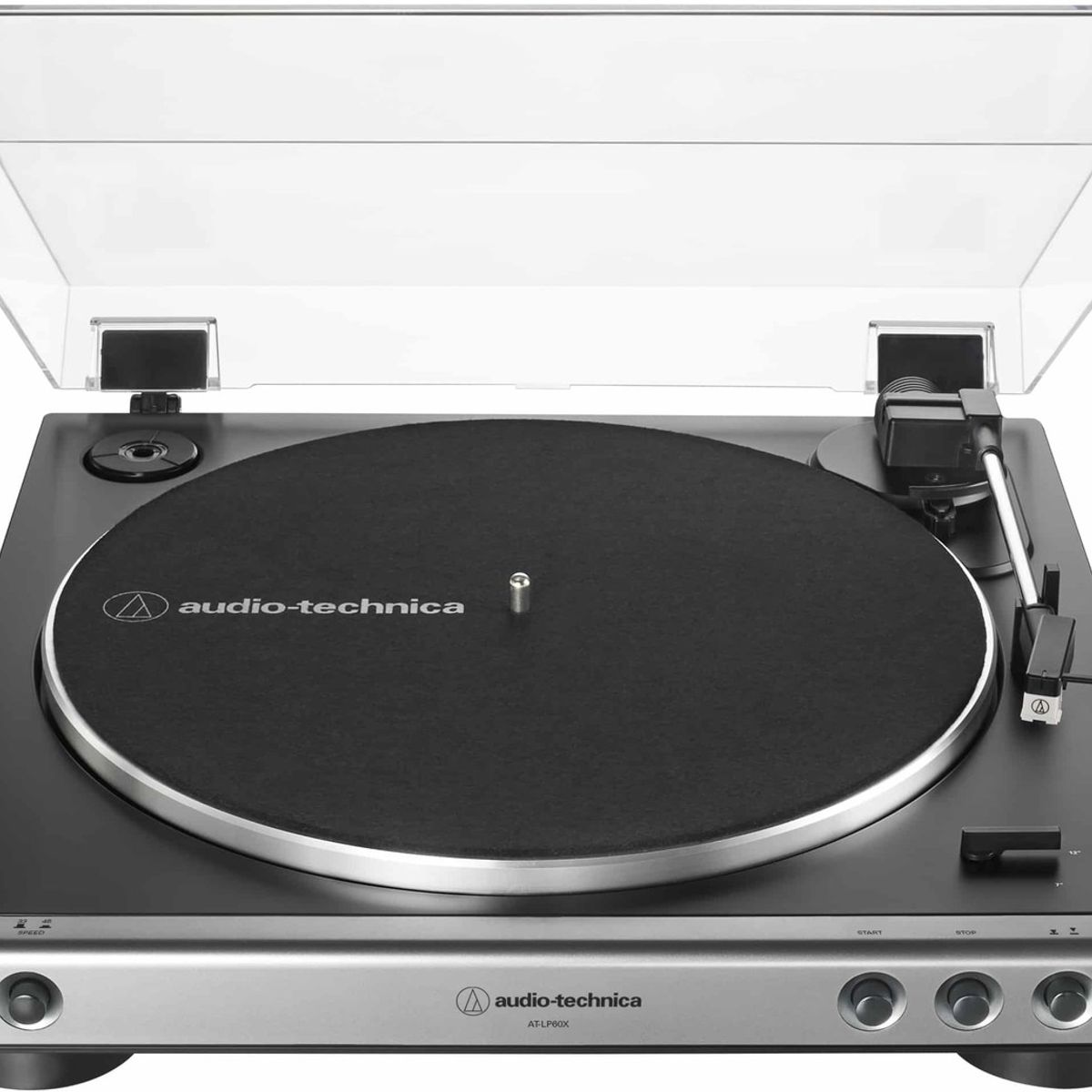 AUDIO TECHNICA - TORNAMESA AUTOMATICA AUDIO TECHNICA LP60X GRIS