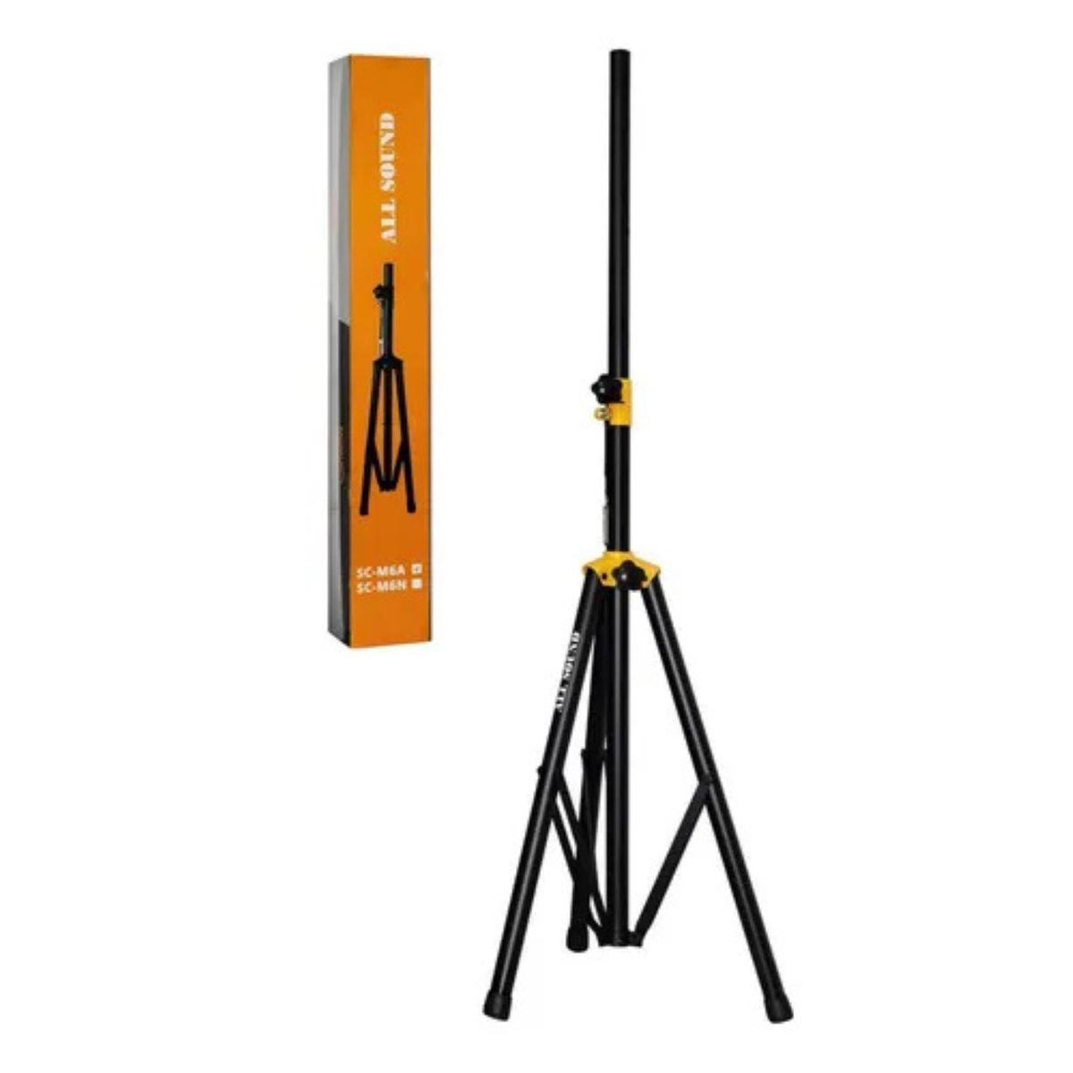ALL SOUND - Soporte Trípode Para Parlante Sc-m6a Full Metal Pesado 80 Kg