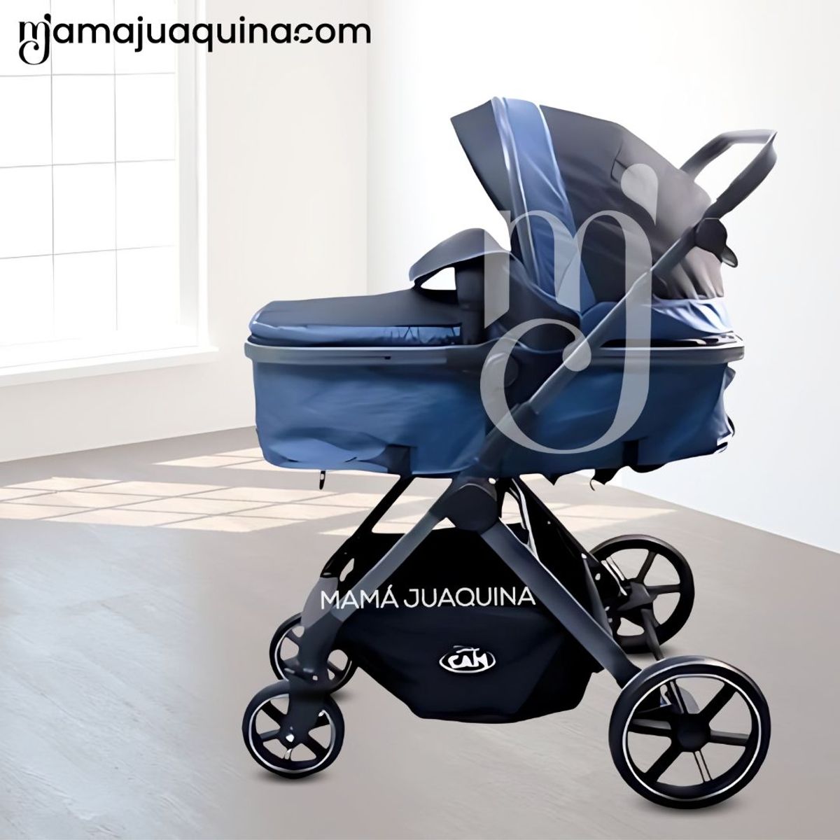 BABY - Coche Moisés Travel System «NEW LONDRES» Blue