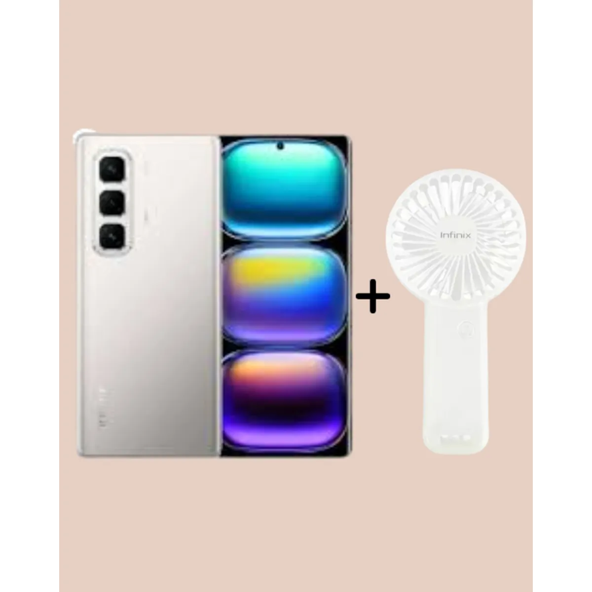 INFINIX - INFINIX HOT 50 PRO PLUS TITANIUN GRAY 8+8RAM 256GB (OBSEQUIO VENTILADOR)-EQUIPO REGISTRADO