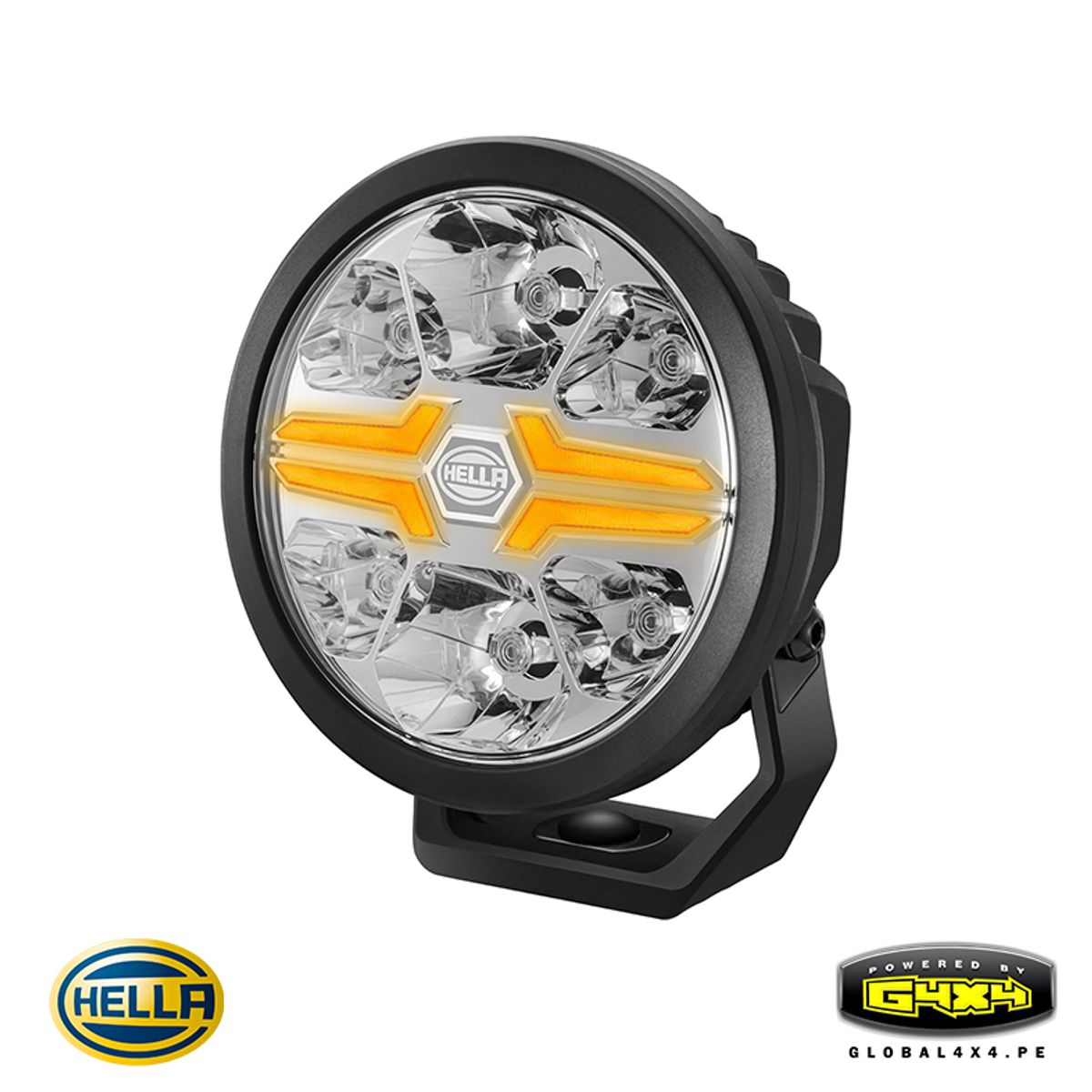 HELLA - Faro Led Redondo Hella 7′ 36w 1800lm Luz Blanca