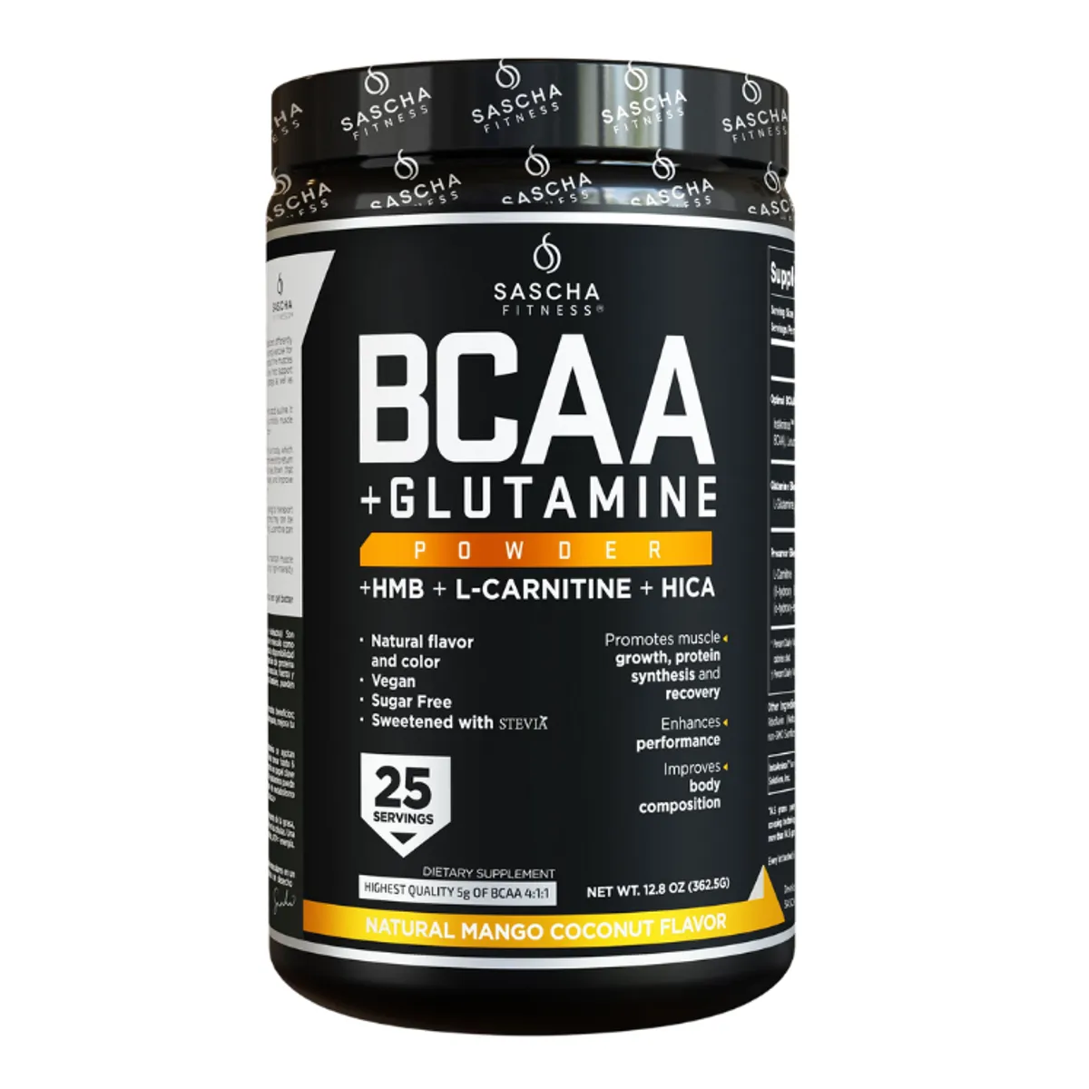 SASCHA FITNESS - Bcaa Glutamina Mango Coco