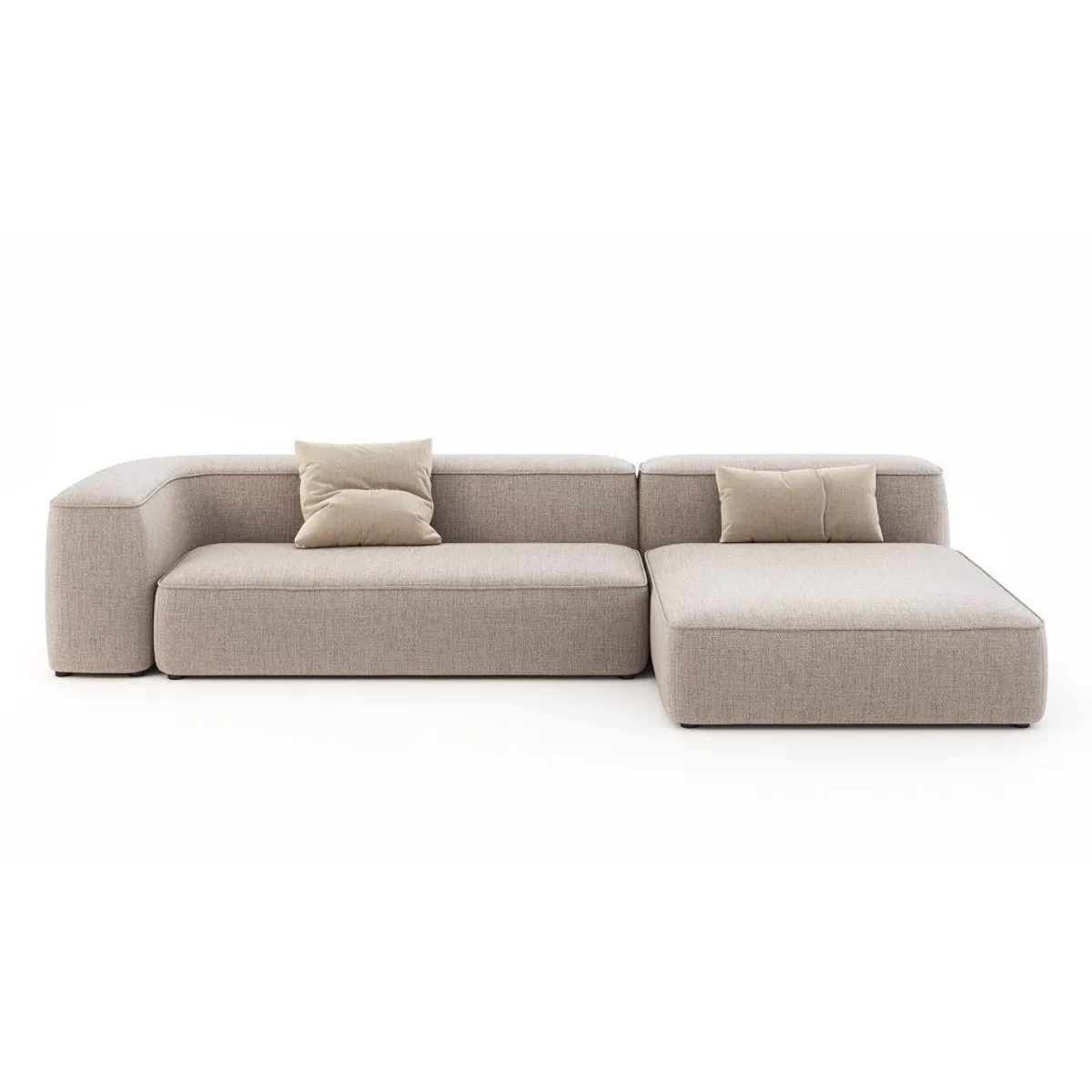 STIL NOVO - SALA SECCIONAL ANDREA BEIGE