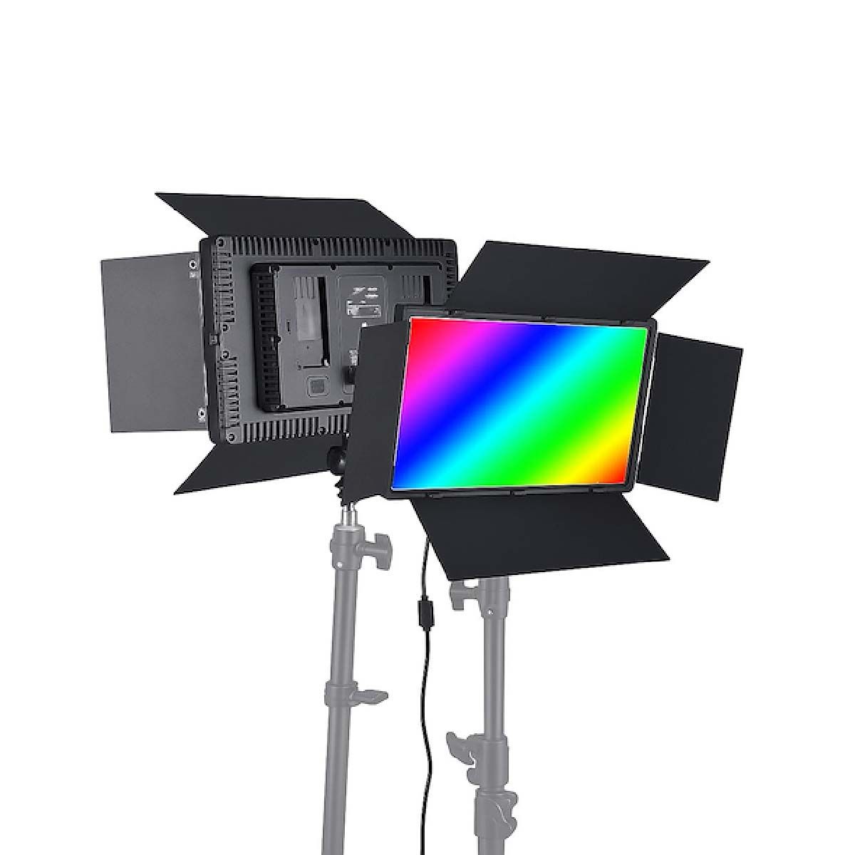 GO SELECT - Panel De Luz RGB con Viseras Led U800+RGB Para Fotografia Y Video