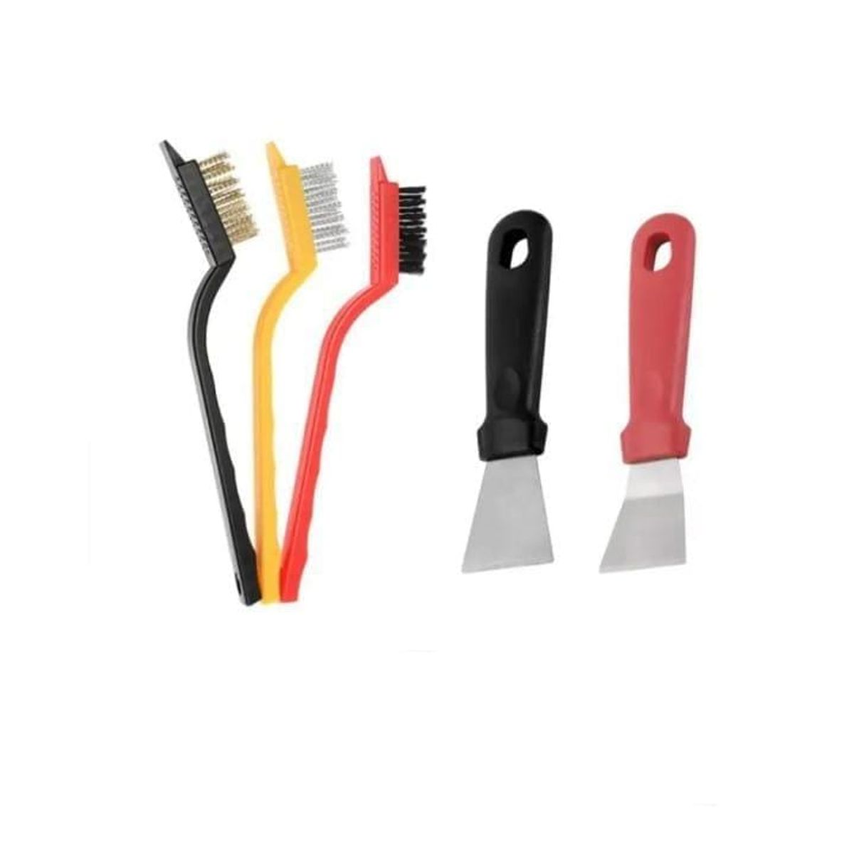 GENERICO - SET 3 CEPILLO DE LIMPIEZA + ESPATULAS