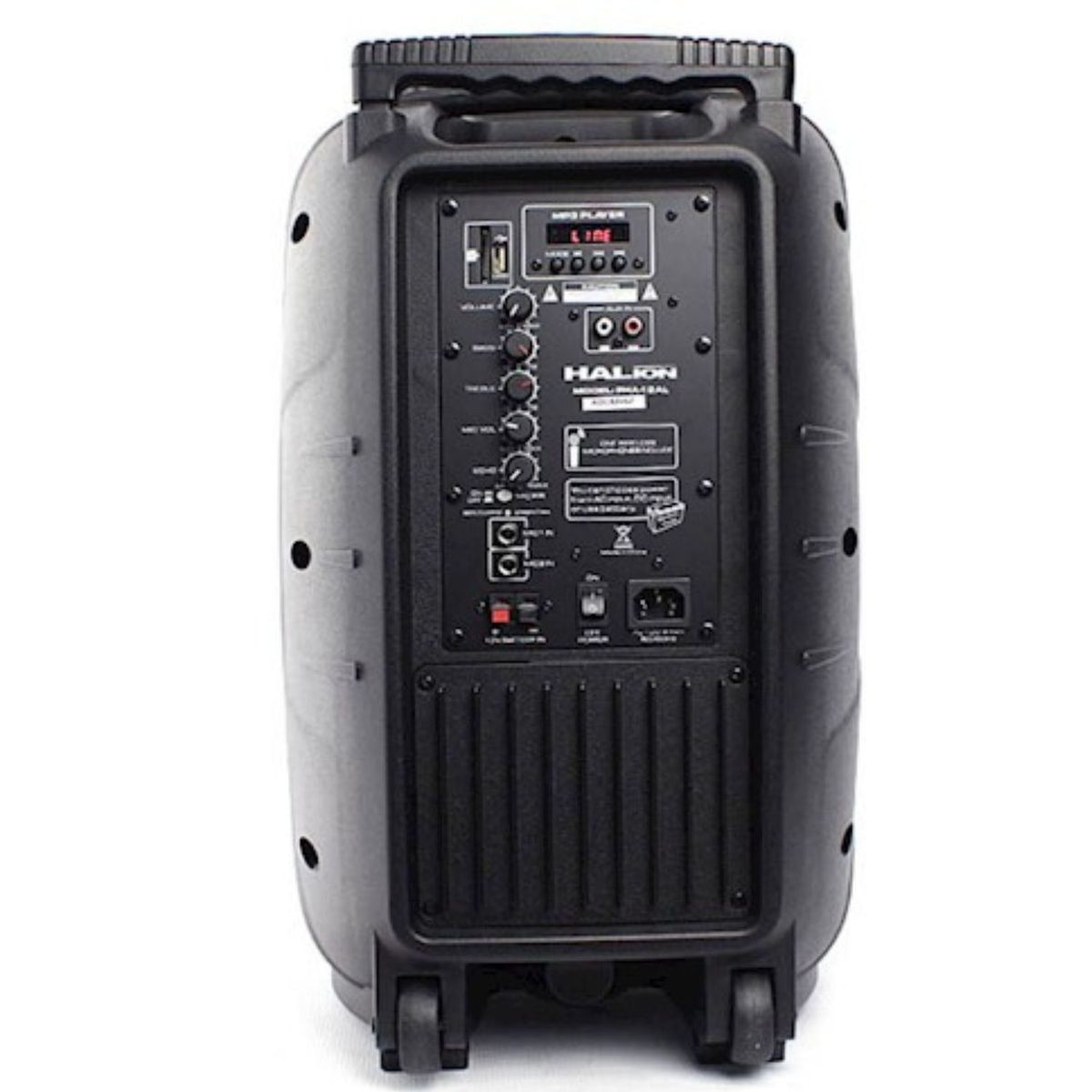 HALION - Parlante Activo Halion PHA 12AL Recargable 600W USB BT + Soporte