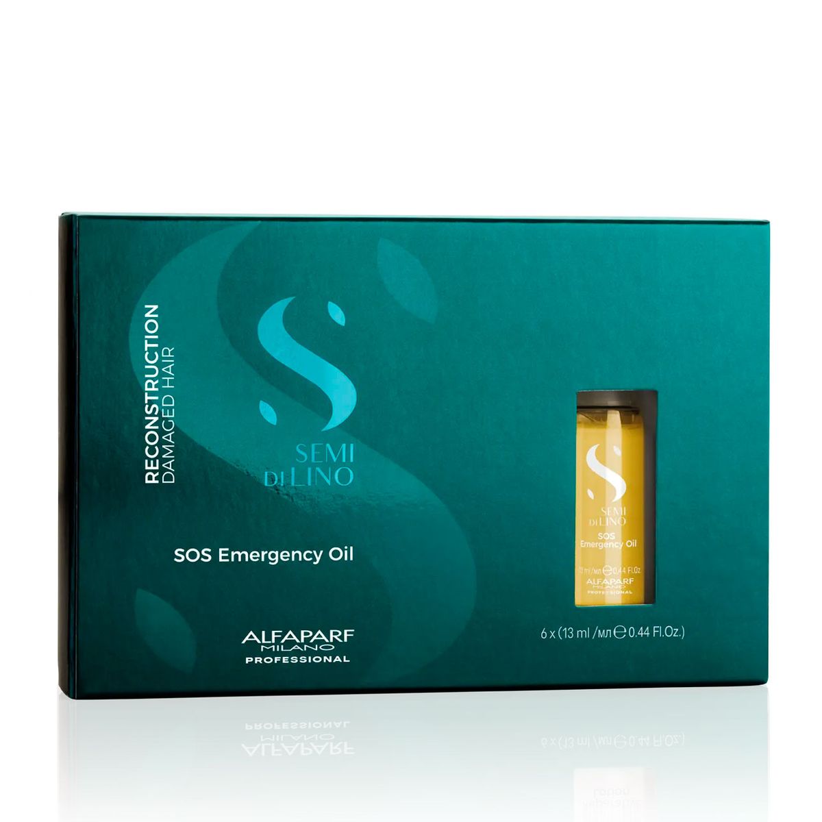 ALFAPARF MILANO - ALFAPARF Ampolla Reparadora SOS Emergency Oil Reconstruction 6 x 13ml