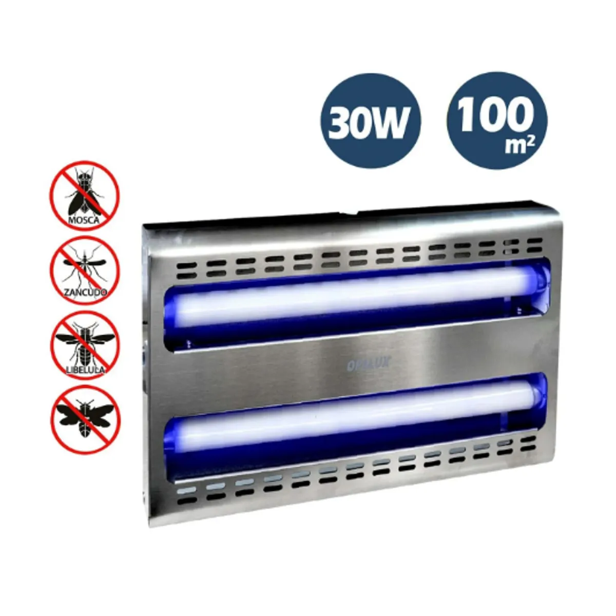 OPALUX - Insectocutor Eléctrico de Metal 30W OP-G30 OPALUX