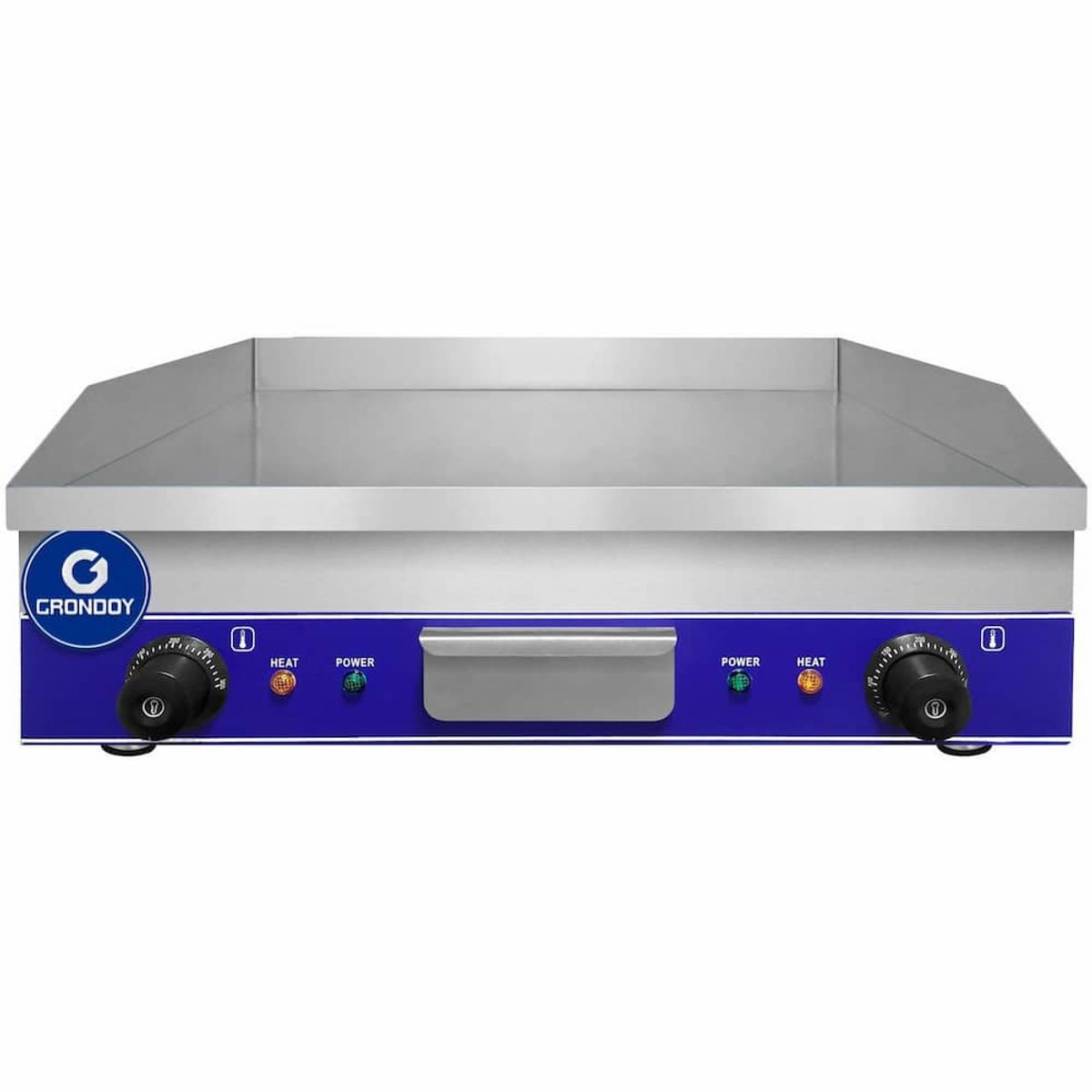 GRONDOY - Parrillera Eléctrica 3000W Plancha Lisa - Cocción de Carnes