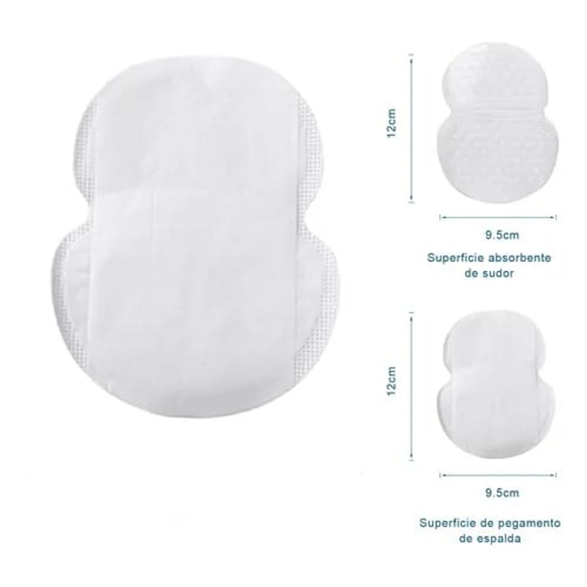 GENERICO - Almohadillas Para El Sudor Desechables Para Las Axilas