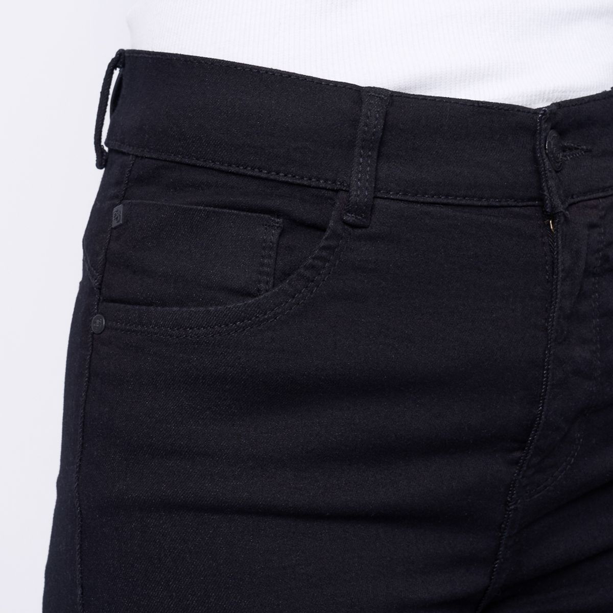 BRONCO - JEAN TANIA-I DENIM STRECH - BLACK