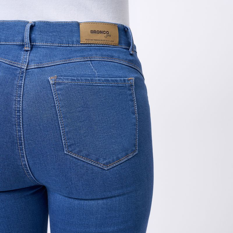 BRONCO - JEAN TANIA-I DENIM STRECH - BLEACH